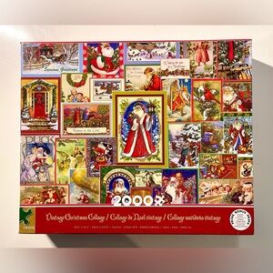 Ceaco - 2000 Piece Puzzle - Vintage Christmas Collage